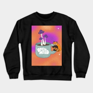 open mind (larger version) Crewneck Sweatshirt